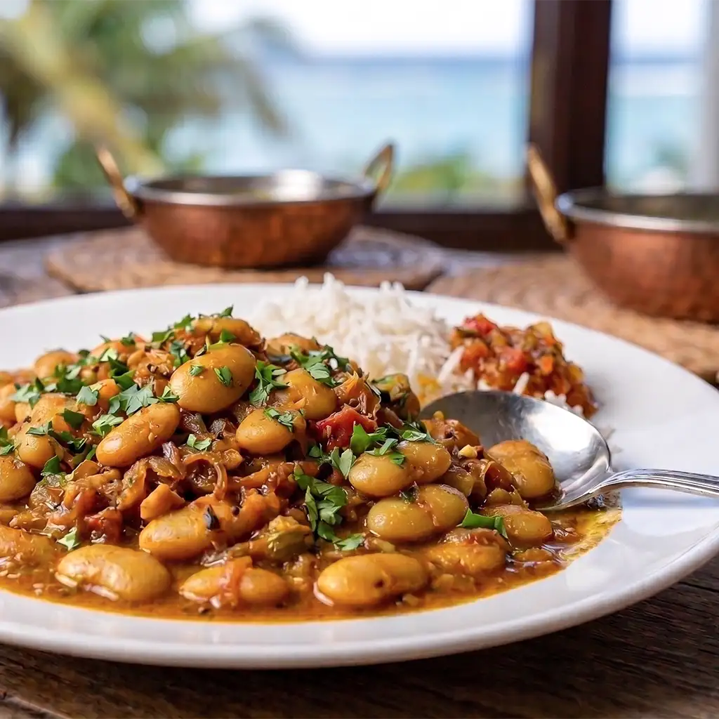 caris gros pois recette ile maurice