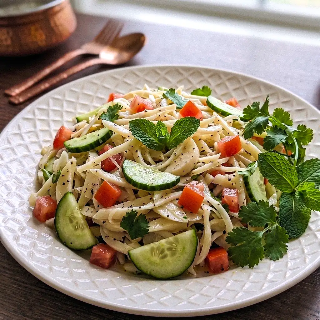 recette salade de palmiste mauricien