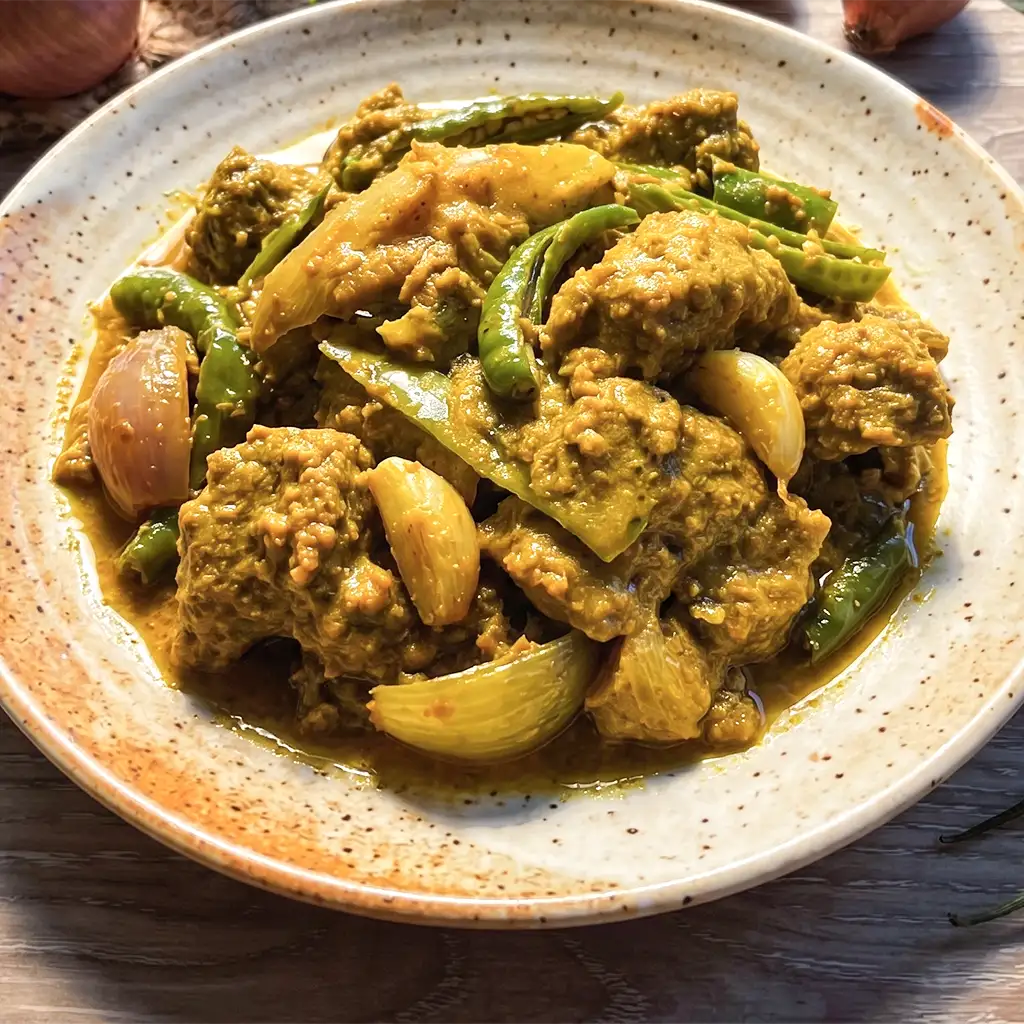 vindaye boeuf recette ile maurice